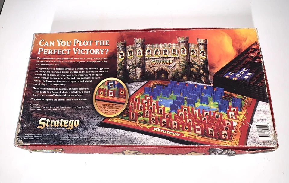 Stratego Vtg 1996 Game Box Only - Image 3 of 4