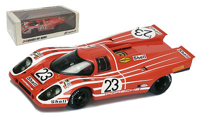 自動車 spark 1/43 PORSCHE 917K MOVIE LE MANS Spark 1 43rd Scale 43LM70 Winner Le Mans 1970 - Porsche 917k