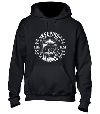 KEEPING YOUR BEST MEMORIES HOODY HOODIE FOTOGRAF KAMERA DESIGN COOL TOP