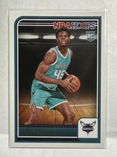 2023-24 Panini NBA Hoops James Nnaji Base Rookie RC #240 Charlotte Hornets
