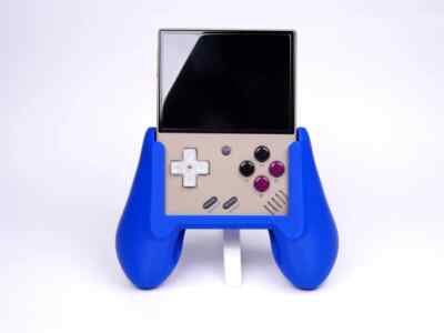 Miyoo Mini Plus Grip Comfort Grip Ergonomic Design Felt High Quality Smooth Atta