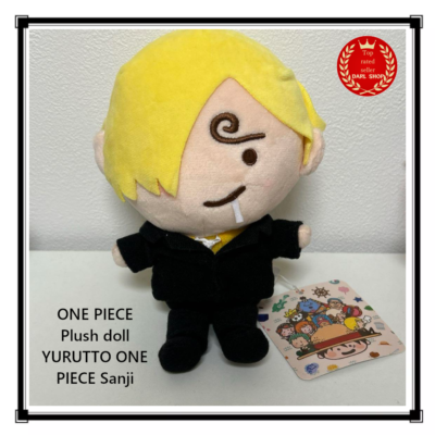 ONE PIECE Plush doll YURUTTO ONE PIECE Sanji kanahei Collaboration