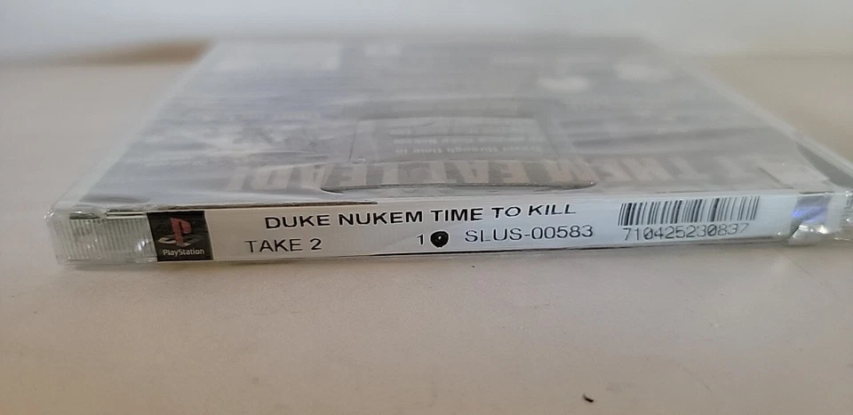Nukem: Time to Kill (Sony Playstation 1) CIB PS1 Complete. SEALED - Image 2 of 3