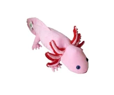 The Axolotl Stuffed Animal Plush Toy 21" L Bendable Gills Soft & Squeezable Pink