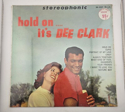 Dee Clark - Hold On It's Dee Clark Lp - (Sealed) 1961 - Vee Jay Records SR 1037