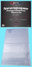 25 BCW 14X24 NEWSPAPER STORAGE SLEEVES Art Photo Print 16-1/8 x 24-1/8 2 MIL