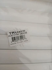 A301HM Truaire Alum Wall/Ceiling Grille Adjustable Curved Blade 8x8 One Way.