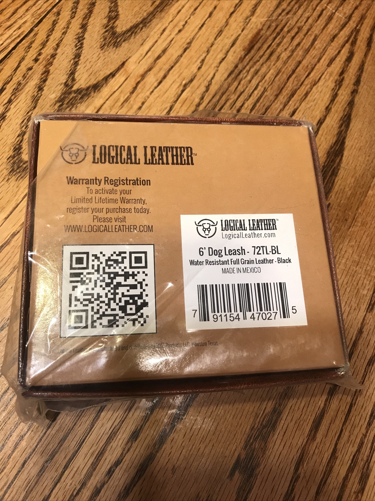 logical leather leash