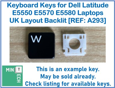 Tastatur Ersatz Tasten für Dell Latitude E5550 E5570 E5580 Laptops UK Hintergrundbeleuchtung