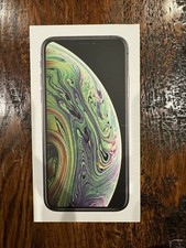 iPhone XS 64 GB Space Gray Box Only Original Apple Retail Packaging