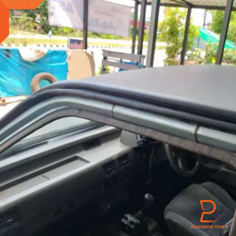 Sello de goma para puerta de goteo de techo FR para camioneta Isuzu más rápida TF LUV 88-02 Foto 3 de 4