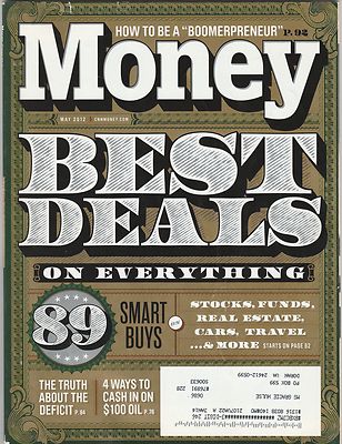 Money Magazine May 2012 * Best Deals