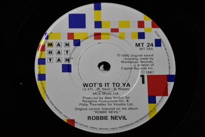 Robbie Nevil - Wot'S It To Ya 7 Inch Vinyl Record