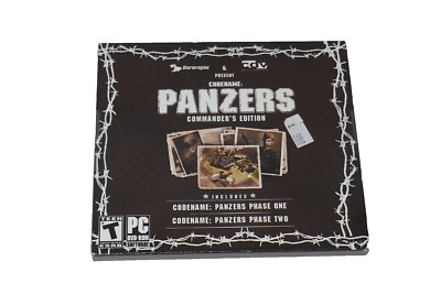 Codename: Panzers - Commander's Edition (Windows PC, 2007)  SEALED