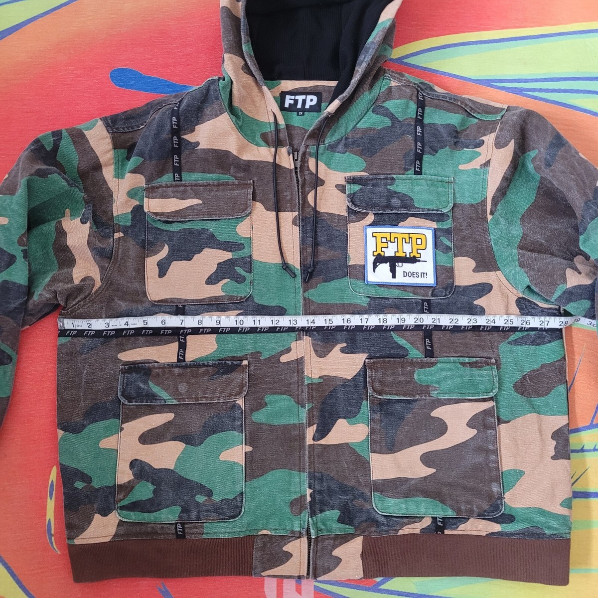 ジャケット・アウター FTP Uzi Tacticle Jacket Rare FTP Uzi Does It