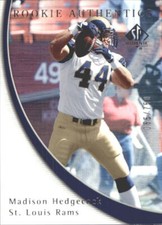 2005 SP Authentic Football Rookie Card RC Singles xxx/750 - You Choose