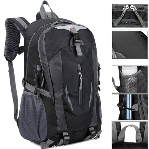 40L Herren Damen Rucksack Wasserdicht Reisen Trekking Wanderrucksack Outdoor Bag - Bild 14 von 24