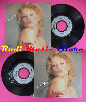 LP 45 7'' JOELLE Aime-moi Il m'appelle 1982 france BARCLAY 100 220 no cd mc dvd