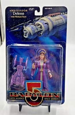 Babylon 5 Ambassador Delenn Minbari Flyer Figure Exclusive Premiere 1997 New