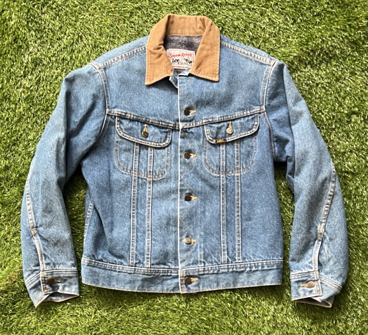 【U LAN】Comet Denim Rider Jacket Vintage '92 Lee Storm Rider Denim Jacket Jean Quilt Lined