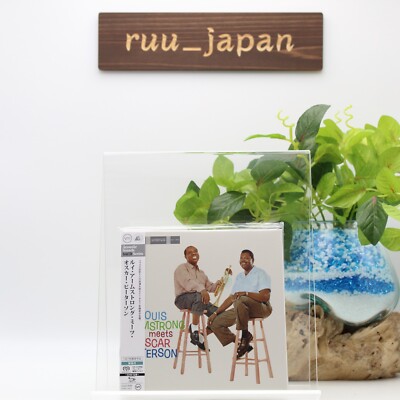 New LOUIS ARMSTRONG MEETS OSCAR PETERSON  2023 JAPAN MINI LP SHM SACD