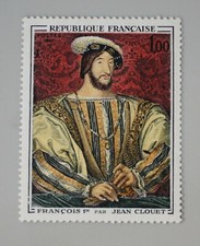 Année 1967 France YT 1518 neuf luxe ** tableau oeuvres d'art François 1er