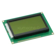 5V 12864 LCD Display Module 128x64 Dots Graphic Matrix Yellow green Backlight