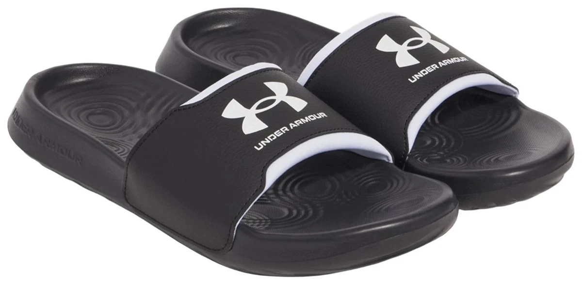 NWOT:Under Armour Black FREEDOM Adjustable Slide Sandals•SIZE 14 Under Armour Slide Rubber Sandals for Men for sale | eBay main image 4