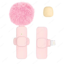 New Wireless Lavalier Microphone Portable Audio Video Recording Mini Microphone