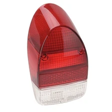 1968-1970 Volkswagen Beetle Tail Light Lens Red White w/Back Up 111945241J