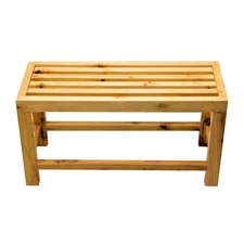 ALFI 26 Wooden Bench, Natural Wood - AB4401