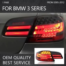 Für BMW 3er Coupe E92 2006-12 Lightbar LED Rückleuchten Dynamische Blinker Smoke