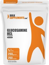 BulkSupplements D-Glucosamine HCl Powder - 1 ...