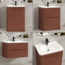 Modern Bathroom Vanity Unit Basin Cabinet Floor Standing Wall Hung 600/700/800
