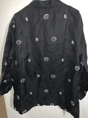 David Dart Collection Size L 20 W 31 L  Long Sleeve Collared With Button Up