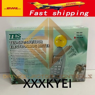 TES-593R EMF Meter Triaxial Data Logger Electromagnetic Radiation Detector