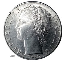 Italia 100 Lire - 1957 - KM# 96,1