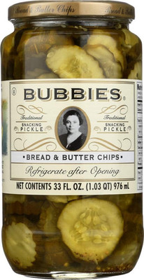 Pickle Bread & Butter Chips 33 Oz (Pack of 1)