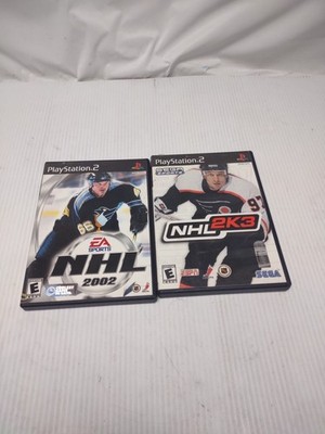 NHL 2002 2K3 HOCKEY PS2 SONY PLAYSTATION 2 VIDEO GAME COMPLETE IN Case 
