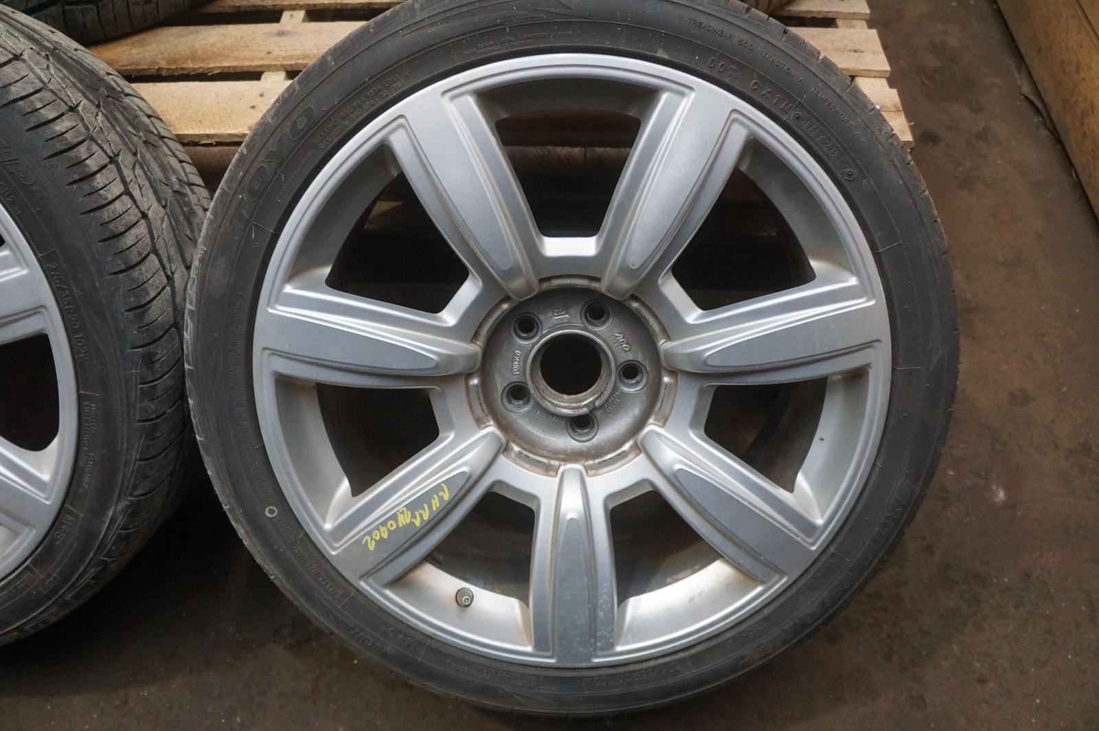 Set Front Rear 20x9" Inch Wheel 3W0601025S Bentley Continental Flying Spur 06-12
