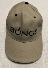 Bunge Soybeans Hat Exporter Embroidered Logo Adjustable Cap Agribusiness EUC