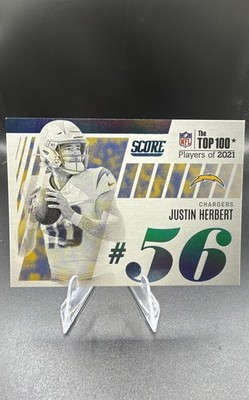 2022 Score - Top 100 Justin Herbert #T56
