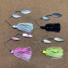 JACKALL Dooon Spinnerbait Set 23g Pink/Black/White Fishing Lures, Used