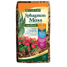 Sphagnum Moss - 100 Natural, Long-Fiber Moss for Orchids, Ferns, and Hostas,...