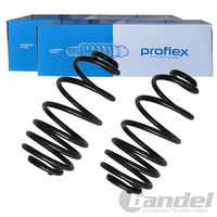 2X Proflex Fahrwerksfedern Hinten Passend FüR Opel Astra Meriva | PX1-0542