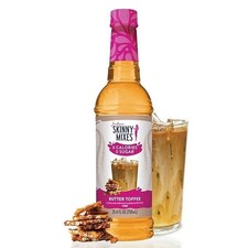 Jordan's Skinny Syrups Sugar Free Coffee Syrup, Butter Toffee Flavor 25.4 Fl Oz