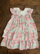 Vintage Rare Y2k Peaches And Cream Toddler Dress Easter