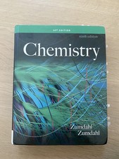 Chemistry by Steven Zumdahl and Susan Zumdahl...