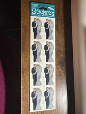 Frances Meyer stickers 2 Sheets Four 2.5"x4.5" Sections WEDDING