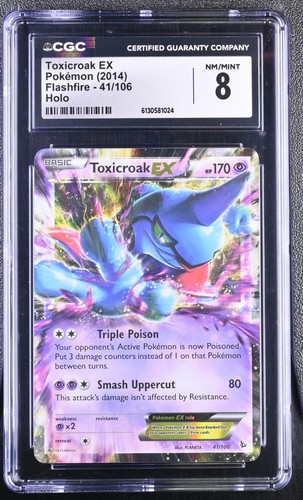 Toxicroak-EX graded CGC 8 for sale on eBay